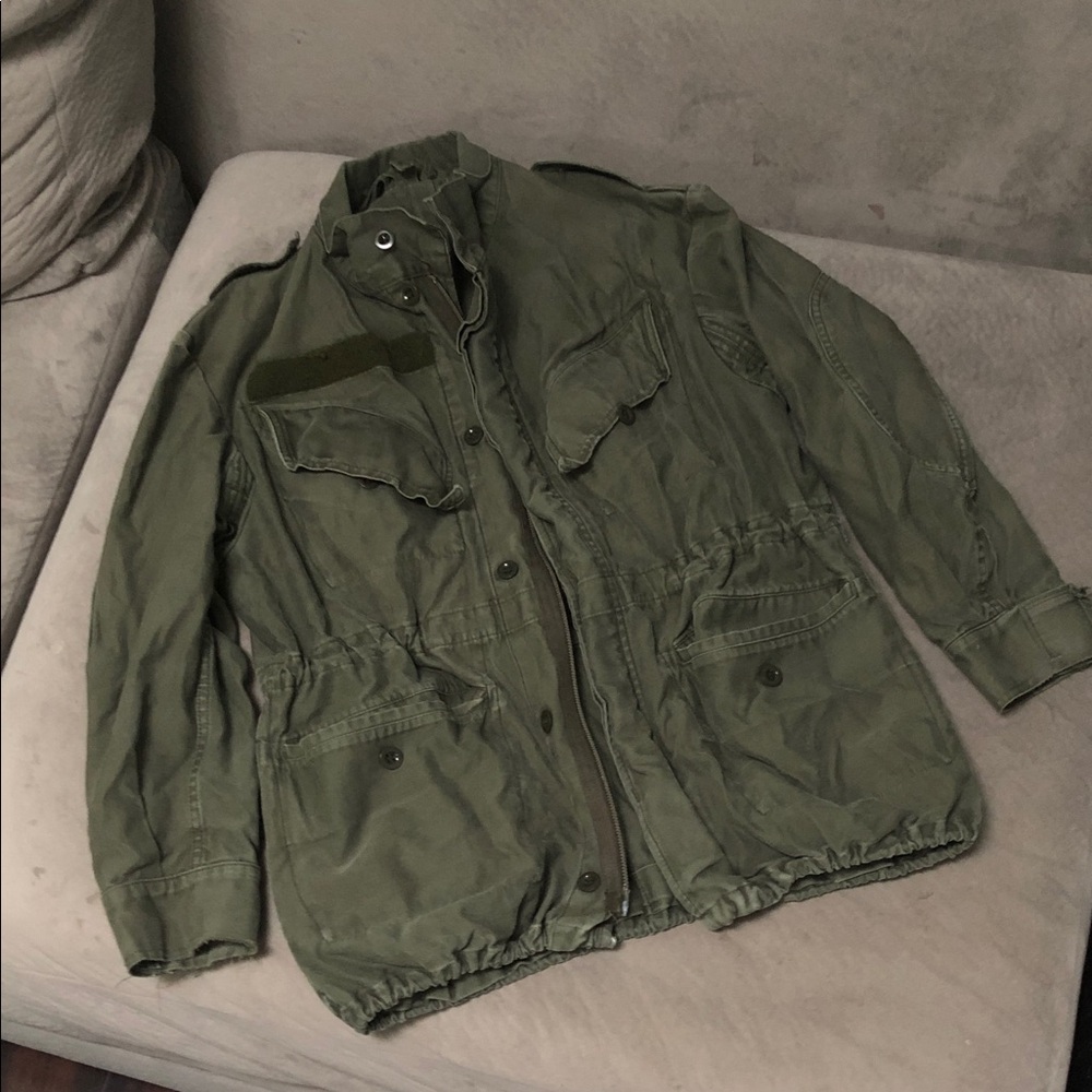 Vintage Military Jacket size 1A (medium) Seyntex brand